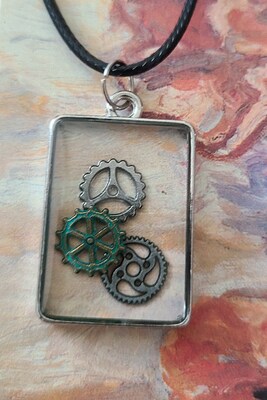 Gears Necklace - image1